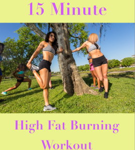 15 MINUTE HIGH FAT BURNING AT-HOME