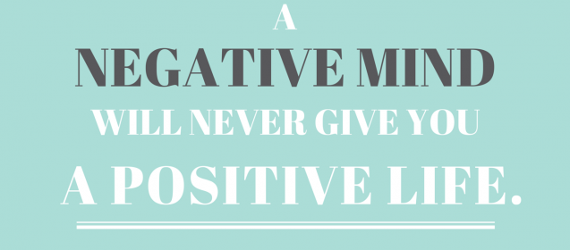 Don't Let Negative Thoughts Hold You Back